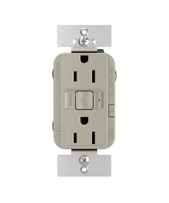 Legrand - WNRR15NI - 15A Outlet - radiant - Nickel