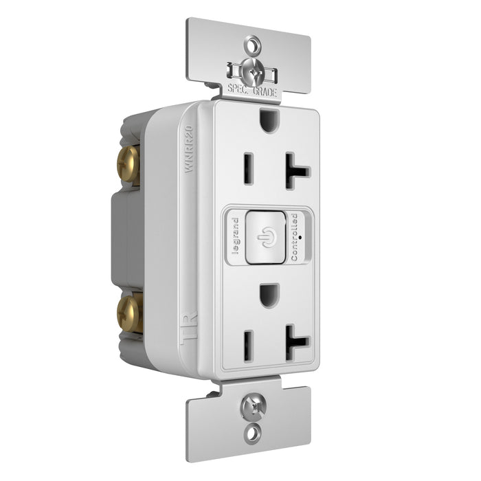 Legrand - WNRR20WH - 20A Outlet - radiant - White