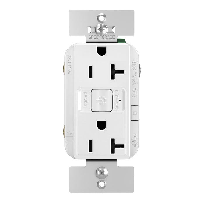 Legrand - WNRR20WH - 20A Outlet - radiant - White