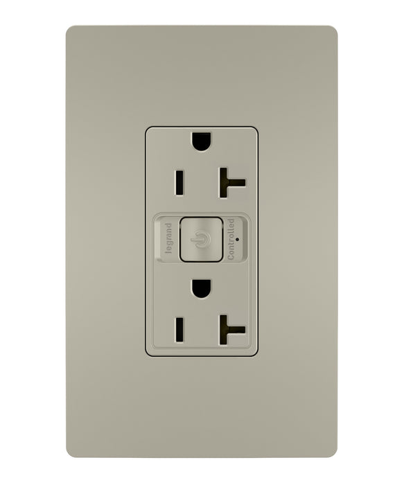 Legrand - WNRR20NI - 20A Outlet - radiant - Nickel