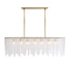 Arteriors - 89065 - Seven Light Chandelier - Leighton - Clear