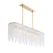 Arteriors - 89065 - Seven Light Chandelier - Leighton - Clear