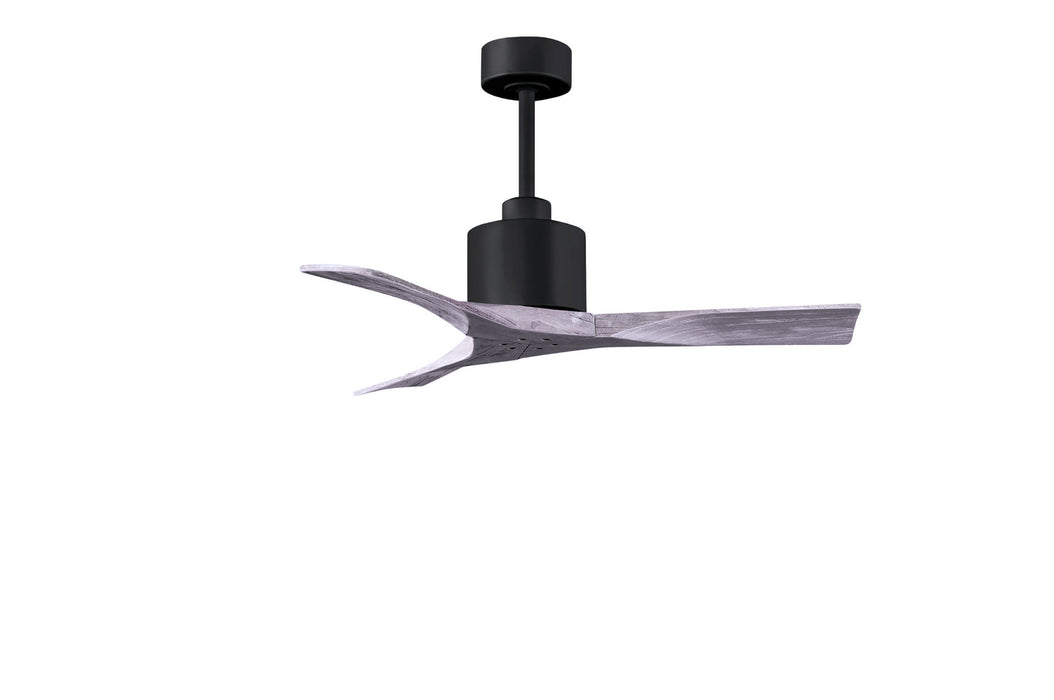 Matthews Fan Company - NK-BK-BW-42 - 42 Inch Ceiling Fan - Nan - Matte Black