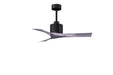 Matthews Fan Company - NK-BK-BW-42 - 42 Inch Ceiling Fan - Nan - Matte Black