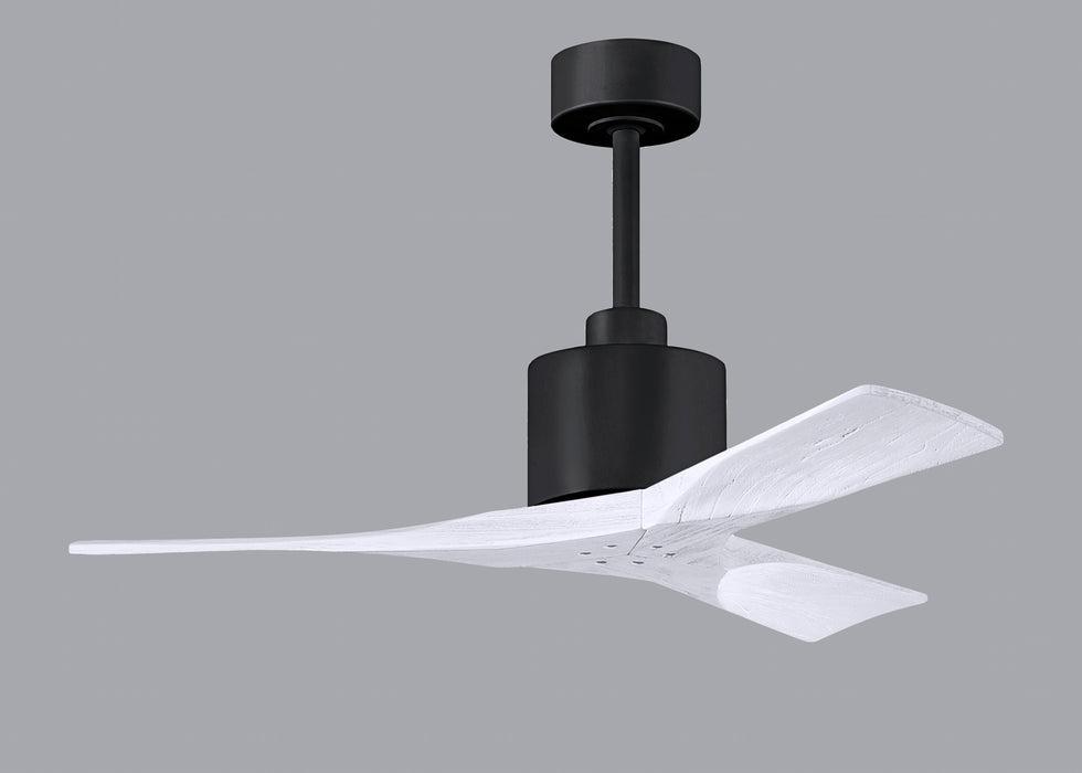 Matthews Fan Company - NK-BK-MWH-42 - 42 Inch Ceiling Fan - Nan - Matte Black