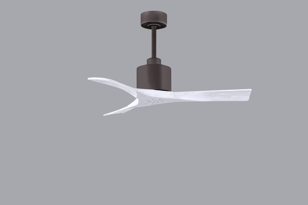Matthews Fan Company - NK-TB-MWH-42 - 42 Inch Ceiling Fan - Nan - Textured Bronze
