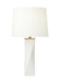 Visual Comfort Studio - CT1211WL1 - One Light Table Lamp - Lagos - White Leather