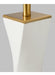 Visual Comfort Studio - CT1211WL1 - One Light Table Lamp - Lagos - White Leather