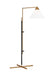 Visual Comfort Studio - KT1301BBSBNZ1 - One Light Floor Lamp - Franklin - Burnished Brass and Deep Bronze