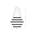 Eurofase - 43928-019 - LED Chandelier - Sassi - Chrome