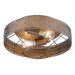 Golden - 7856-FM CP - Two Light Flush Mount - Ferris - Copper Patina