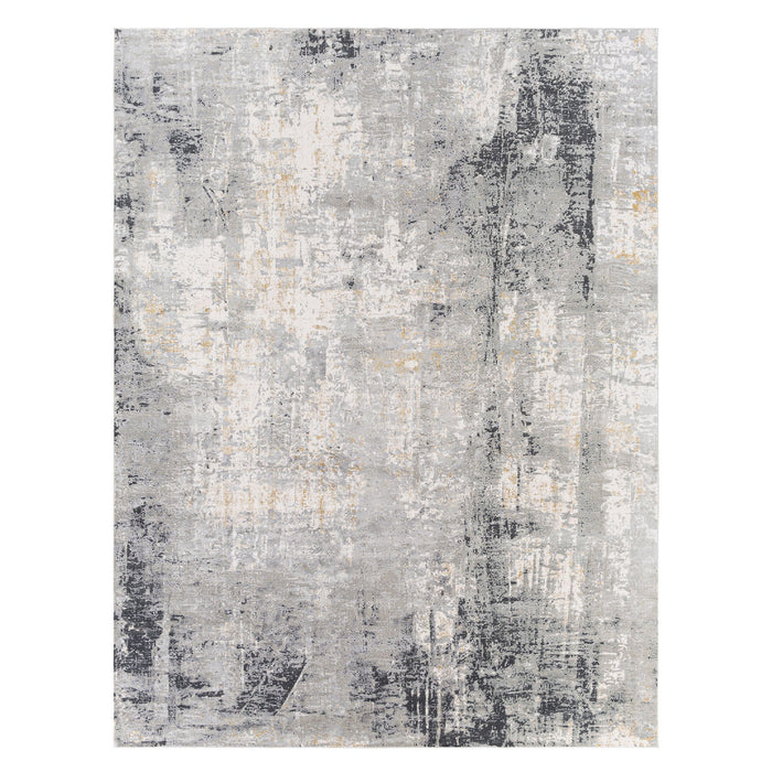 Uttermost - 71511-8 - Rug - Paoli - Light Gray, Mustard, Off-White, Charcoal, Gray