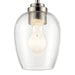 Kichler - 44380NICS - One Light Mini Pendant - Valserrano - Brushed Nickel