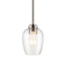 Kichler - 44380NICS - One Light Mini Pendant - Valserrano - Brushed Nickel