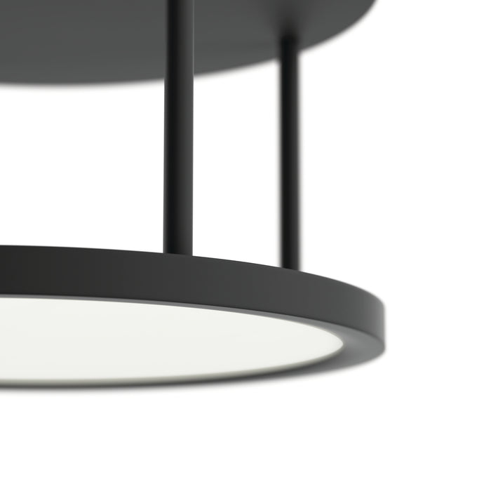 Kichler - 84319MBK - LED Semi Flush Mount - Lavi - Matte Black