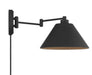 Meridian - M90086MBK - One Light Wall Sconce - Matte Black