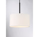 Meridian - M100109MBK - Two Light Linear Chandelier - Matte Black