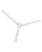 Hinkley - 901072FMW-NDD - 72"Ceiling Fan - Indy Flush - Matte White