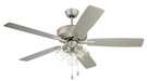 Craftmade - OP104PN5 - 52"Outdoor Ceiling Fan - Outdoor Pro Plus 104 - Painted Nickel