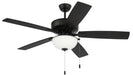 Craftmade - OP211FB5 - 52"Ceiling Fan - Outdoor Pro Plus 211 - Flat Black