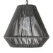 Palecek - 2047-79 - One Light Outdoor Pendant - Tanner - Black