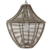 Palecek - 2062-79 - One Light Outdoor Pendant - Nantucket - Black