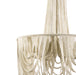 Palecek - 2458-79 - Four Light Chandelier - Selita - Off-White