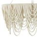 Palecek - 2909-79 - Four Light Chandelier - Selita - Off-White