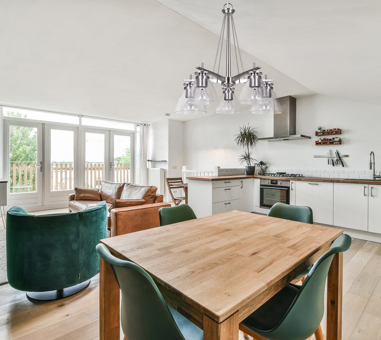 Canarm - ICH256A05BN-RG - Five Light Chandelier - Canarm - Brushed Nickel