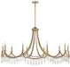Savoy House - 1-1805-10-322 - Ten Light Chandelier - Kameron - Warm Brass