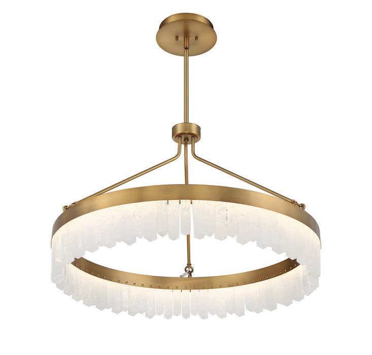 Savoy House - 7-1621-53-322 - LED Pendant - Landon - Warm Brass