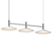 Sonneman - 1783.16 - LED Linear Pendant - Systema Staccato - Bright Satin Aluminum