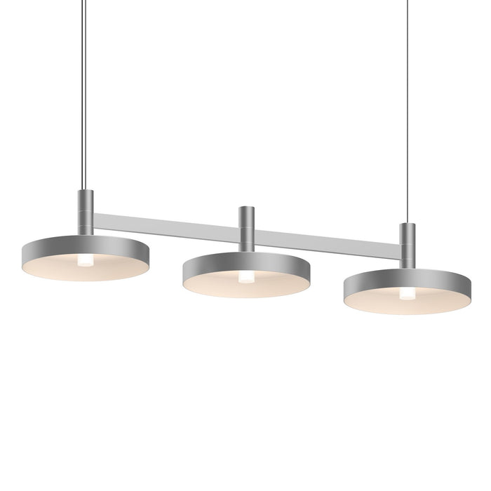 Sonneman - 1783.16 - LED Linear Pendant - Systema Staccato - Bright Satin Aluminum