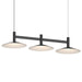 Sonneman - 1783.25 - LED Linear Pendant - Systema Staccato - Satin Black