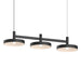 Sonneman - 1783.25 - LED Linear Pendant - Systema Staccato - Satin Black