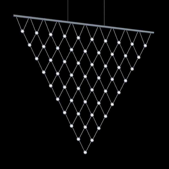 Sonneman - 1889.16C - LED Pendant - Constellation - Bright Satin Aluminum