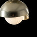 Hubbardton Forge - 121377-SKT-86-86-GG0711 - One Light Semi-Flush Mount - Brooklyn - Modern Brass