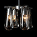 Hubbardton Forge - 131062-SKT-MULT-85-ZM0718 - Four Light Semi-Flush/Pendant - Eos - Sterling