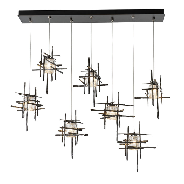 Hubbardton Forge - 131095-SKT-STND-07-II0728 - LED Pendant - Tura - Dark Smoke