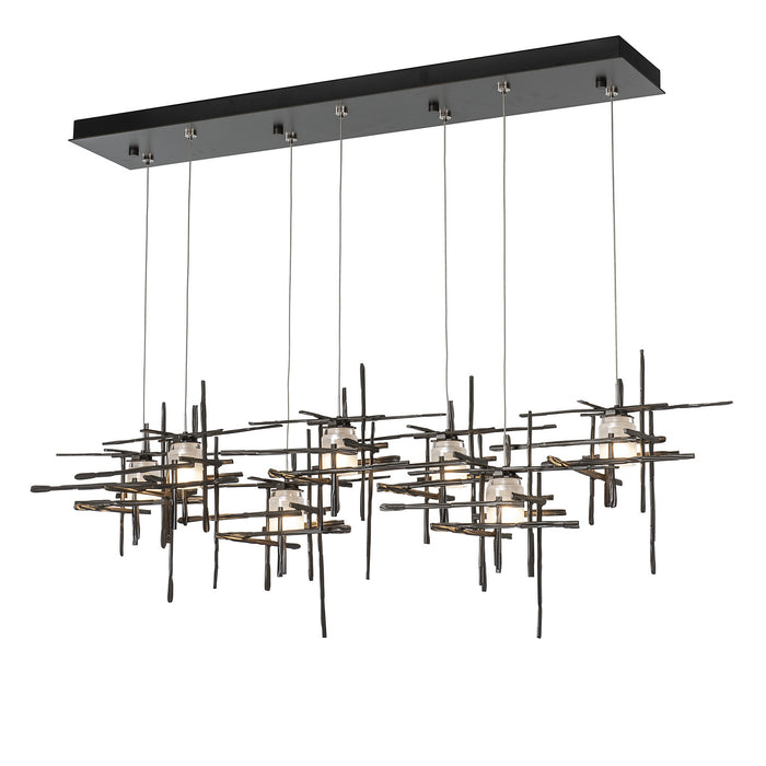 Hubbardton Forge - 131096-SKT-STND-07-YC0305 - LED Pendant - Tura - Dark Smoke