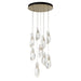 Hubbardton Forge - 131101-SKT-LONG-10-CR - LED Pendant - Luma - Black