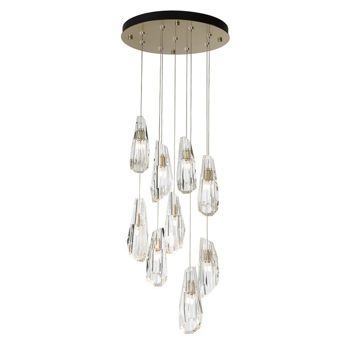 Hubbardton Forge - 131101-SKT-LONG-10-CR - LED Pendant - Luma - Black