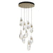 Hubbardton Forge - 131101-SKT-LONG-10-CR - LED Pendant - Luma - Black
