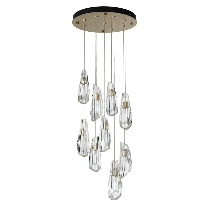 Hubbardton Forge - 131101-SKT-LONG-10-CR - LED Pendant - Luma - Black
