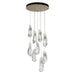 Hubbardton Forge - 131101-SKT-LONG-10-CR - LED Pendant - Luma - Black