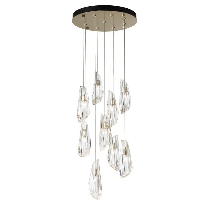 Hubbardton Forge - 131101-SKT-LONG-86-CR - LED Pendant - Luma - Modern Brass