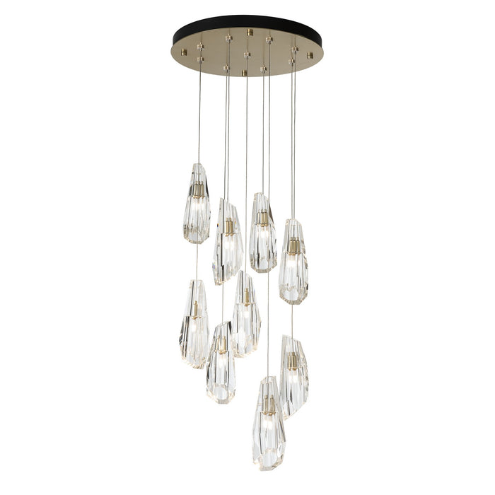 Hubbardton Forge - 131101-SKT-LONG-86-CR - LED Pendant - Luma - Modern Brass