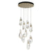 Hubbardton Forge - 131101-SKT-LONG-86-CR - LED Pendant - Luma - Modern Brass