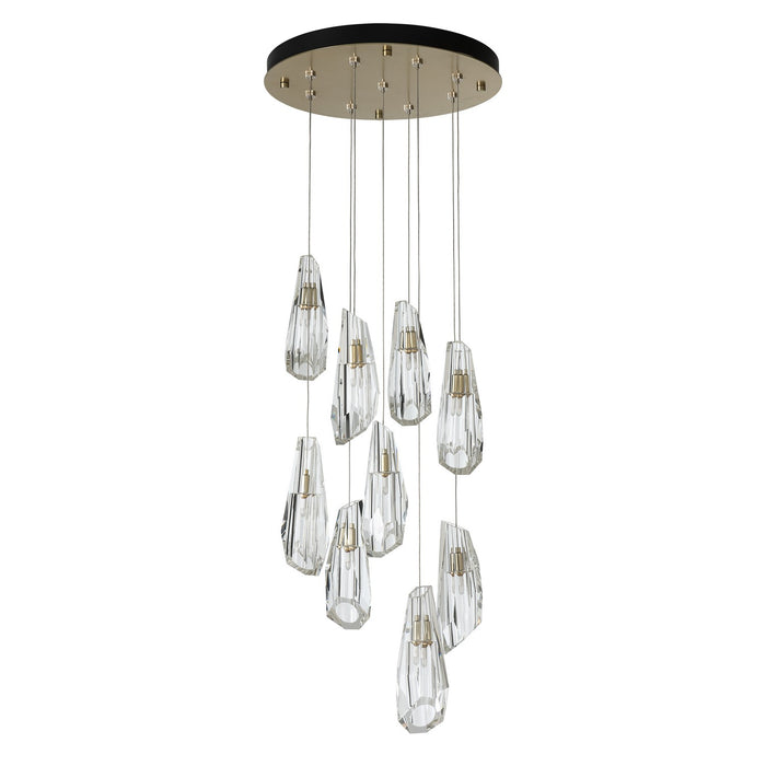 Hubbardton Forge - 131101-SKT-LONG-86-CR - LED Pendant - Luma - Modern Brass