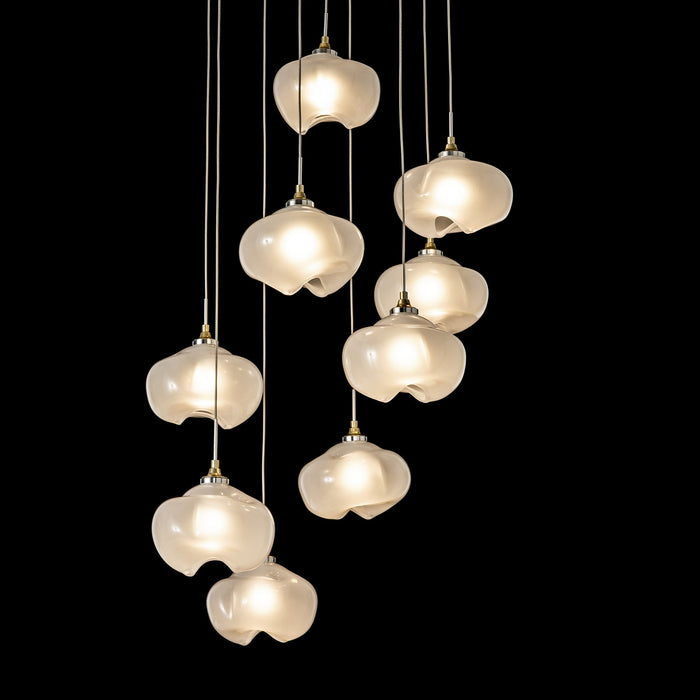Hubbardton Forge - 131103-SKT-STND-86-FD0710 - LED Pendant - Ume - Modern Brass
